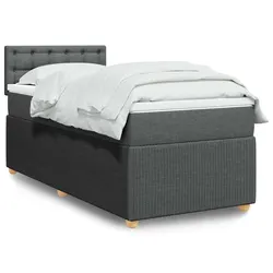 Practical Box Spring Bed with Pocket Mattress and Ambient Lights