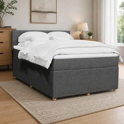 Practical Double Box Spring Bed with Pocket Mattress for Your Home