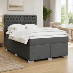 Versatile Queen Bed with Pocket Spring Mattress for Any Space