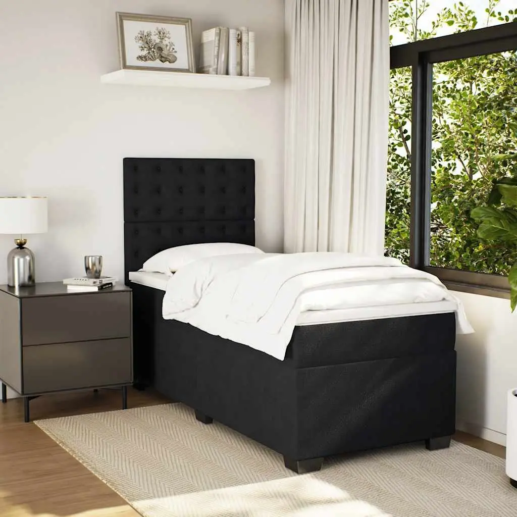 Black Velvet Bed for Comfort and Support