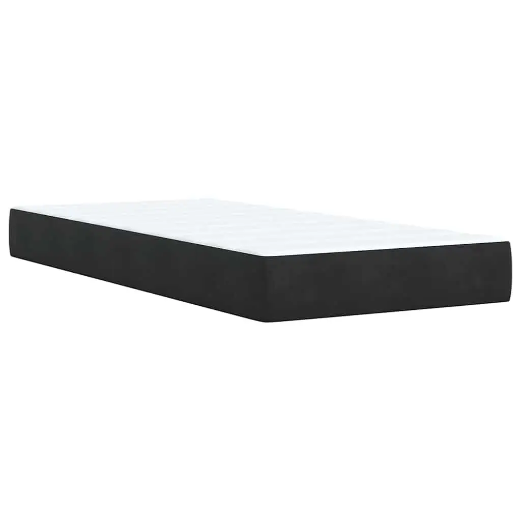 Black Velvet Bed for Comfort and Support
