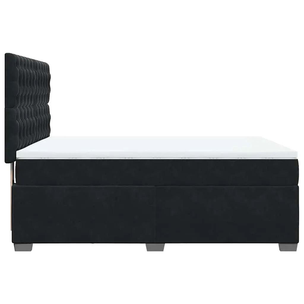 Queen Box Spring Bed with Adjustable Headboard