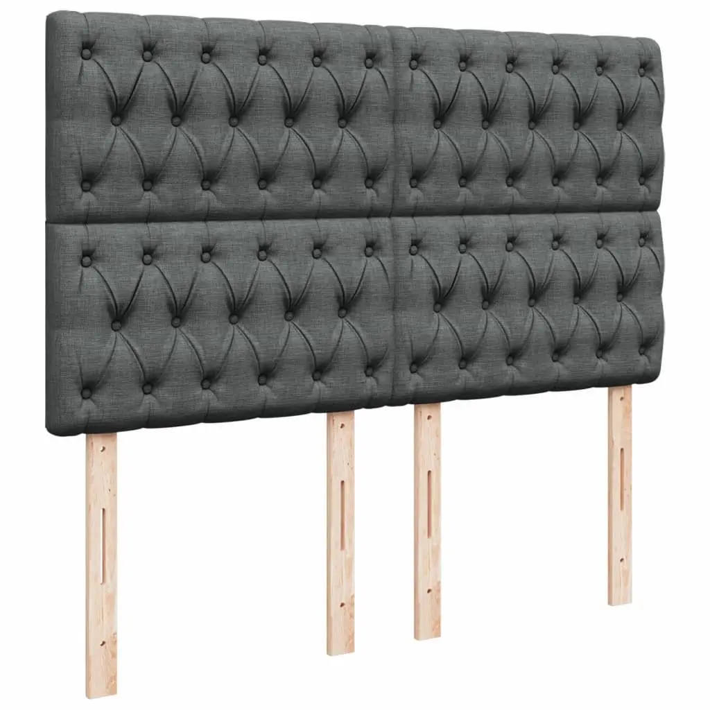 Queen Box Spring Bed with Adjustable Headboard