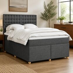 Versatile Queen Box Spring Bed for Any Bedroom