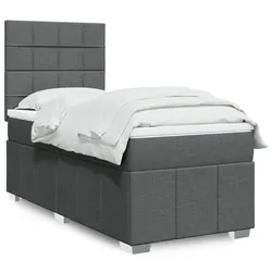 Functional King Single Box Spring Bed with Pocket Mattress