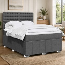 Practical Double Box Spring Bed for Comfortable Sleeping