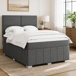 Versatile Queen Bed with Pocket Spring Mattress for Home Use