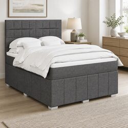 Queen Box Spring Bed for Comfort and Support