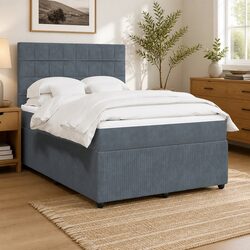 Functional Queen Box Spring Bed with Mattress for Every Home