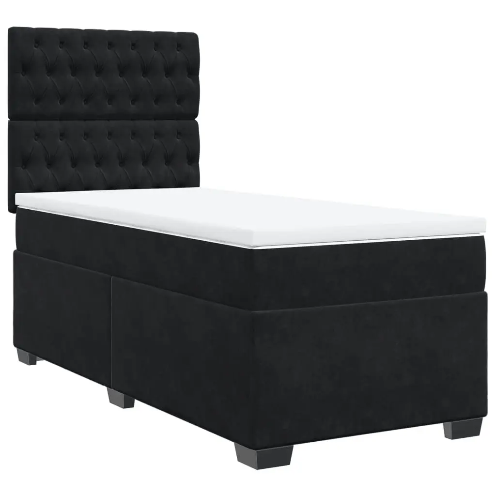 King Single Box Spring Bed with Adjustable Headboard