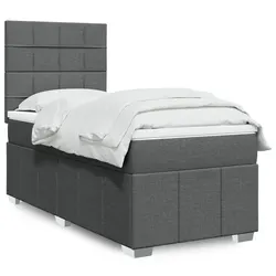 Versatile Box Spring Bed with Adjustable Headboard