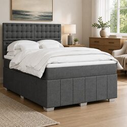 Practical Double Box Spring Bed for Any Room