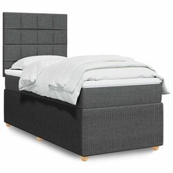 Practical King Single Bed with Pocket Spring & LED Lighting