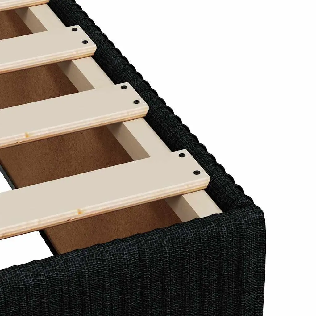 Double Box Spring Bed with LED Lighting