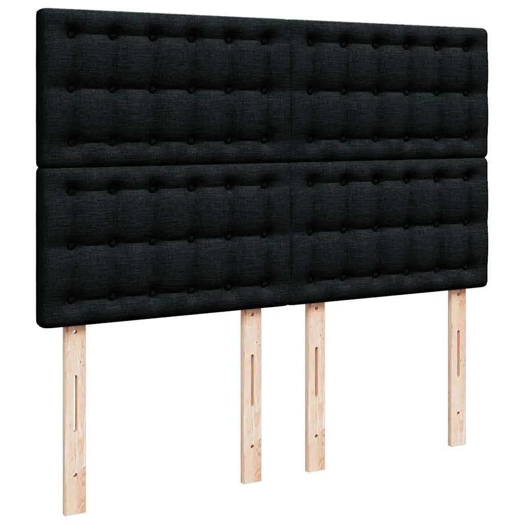 Double Box Spring Bed with LED Lighting