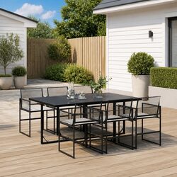 Versatile 7-Piece Dining Set for Your Outdoor Gatherings