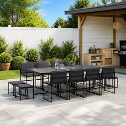 Versatile 13-Piece Outdoor Dining Set for Any Occasion