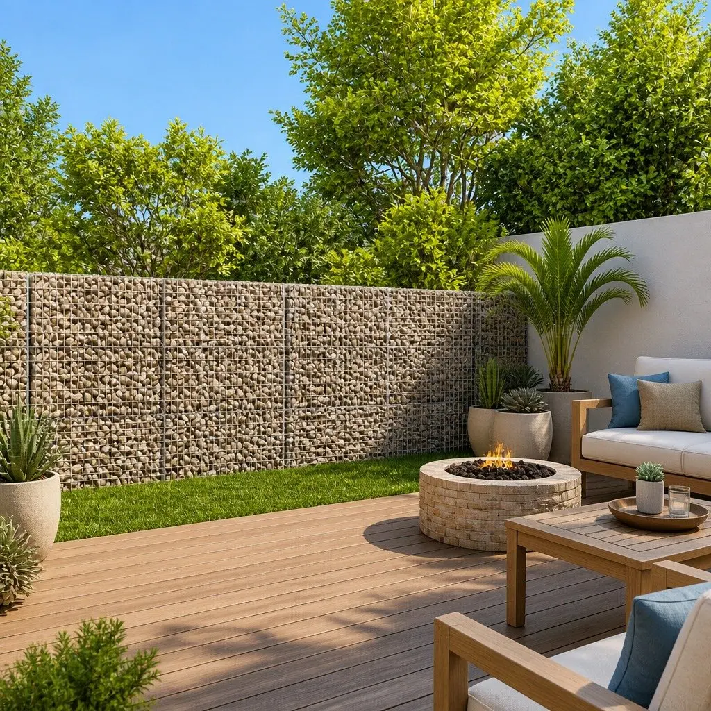 Gabion Basket 400x50x150 cm Wire with Cover Silver Galvanised Iron for Garden Landscaping and Retaining Walls