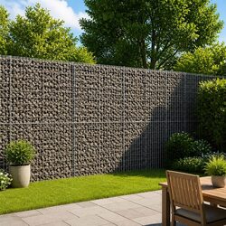 Functional Gabion Basket 300x50x200 cm for Your Garden