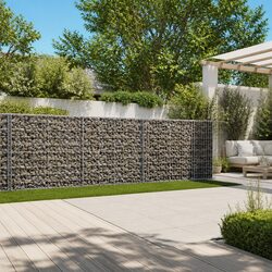 Practical 800x100x100 cm Gabion Basket for Your Outdoor Needs