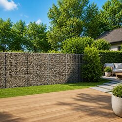 Versatile Gabion Basket for Home and Garden Use