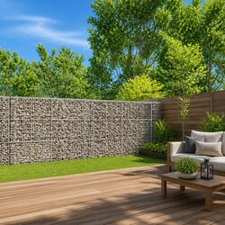 Practical Gabion Basket for Home and Garden Use
