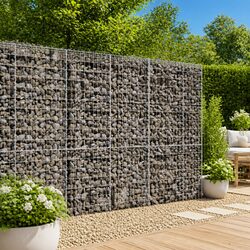 Functional Gabion Basket for Landscaping 100x100x200 cm