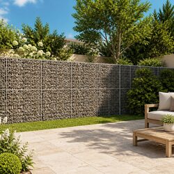 Functional Gabion Basket 400x100x200 cm for Your Home