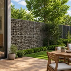 Gabion Basket for Practical Outdoor Structures 450x100x200 cm