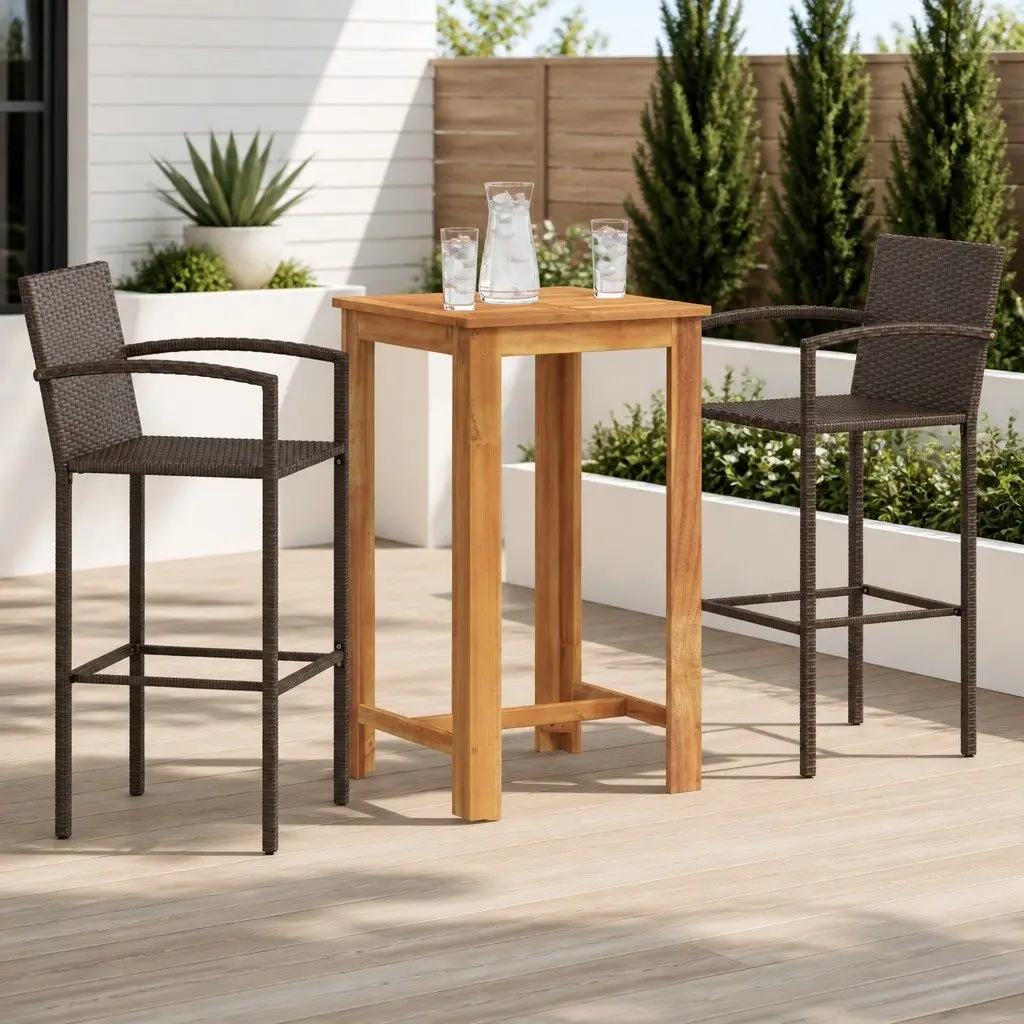 Garden Bar Set for Dining and Relaxation