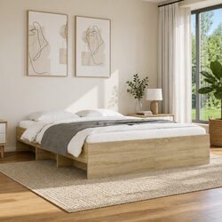 Practical Storage Solutions with Sonoma Oak Bed Frame