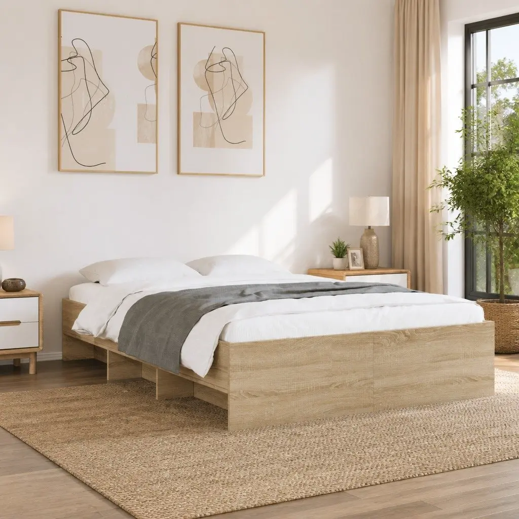 Bed Frame 135x190 cm for Any Bedroom Setting