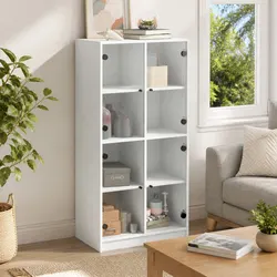 Versatile White Highboard Storage for Your Home