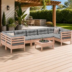 8 Piece Garden Sofa Set: Perfect for Outdoor Gatherings
