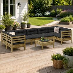 Perfect 8-Piece Sofa Set for Your Outdoor Space