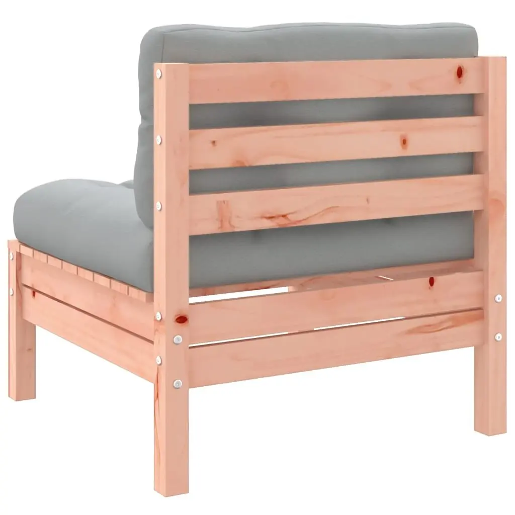 Garden Sofa Set 4 Piece Outdoor Furniture with Cushions Wood Patio Seating