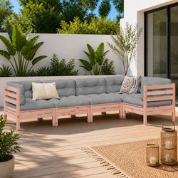 Practical 5 Piece Garden Sofa Set for Any Outdoor Setting