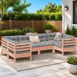 Versatile 6 Piece Garden Sofa Set for Any Outdoor Area