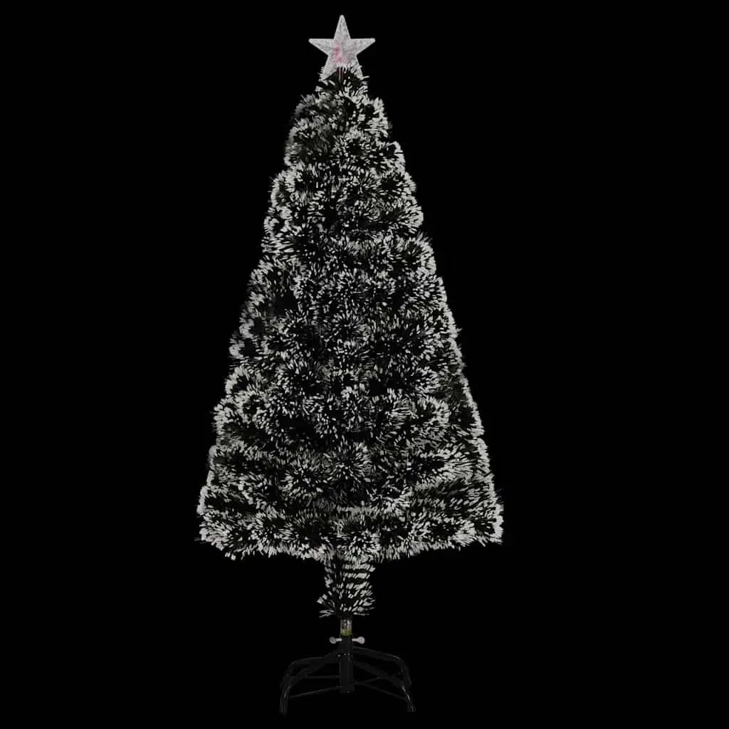 Artificial Christmas Tree 120cm Green PVC Fibre Optic LED Lights Indoor Decor