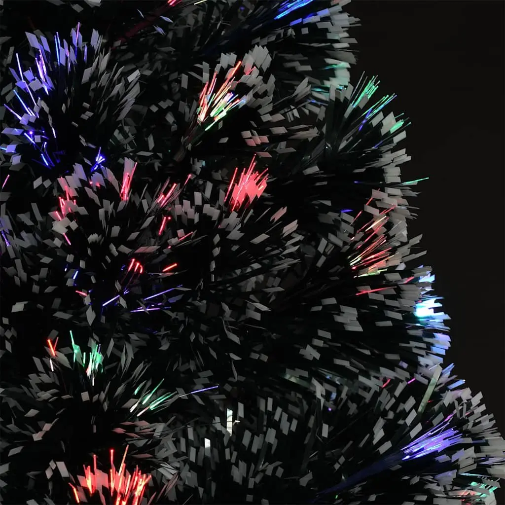 Artificial Christmas Tree 120cm Green PVC Fibre Optic LED Lights Indoor Decor