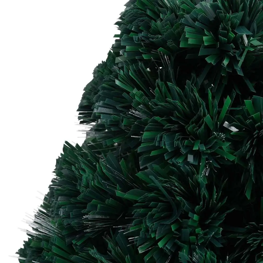 Pre-lit Christmas Tree Artificial Fibre Optic 64cm Green with LED Star Top