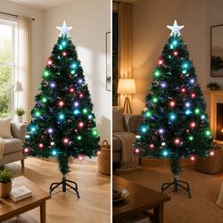 Perfect Fit: 120cm Pre-lit Christmas Tree for Any Home