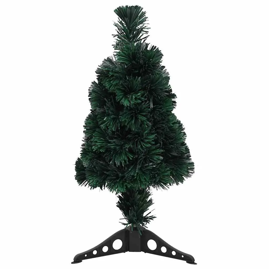 Artificial Christmas Tree Fibre Optic 64cm Black LED Lights