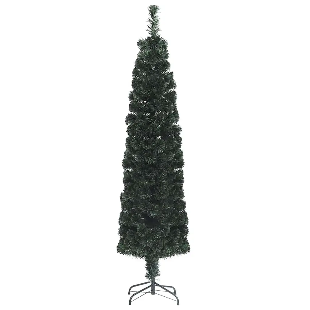 Artificial Christmas Tree Fibre Optic Lighting 120cm Black