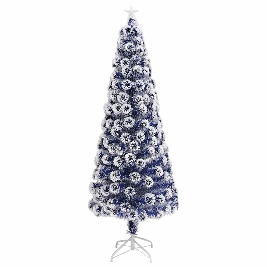 Artificial Christmas Tree PVC Fibre Optic 240cm White