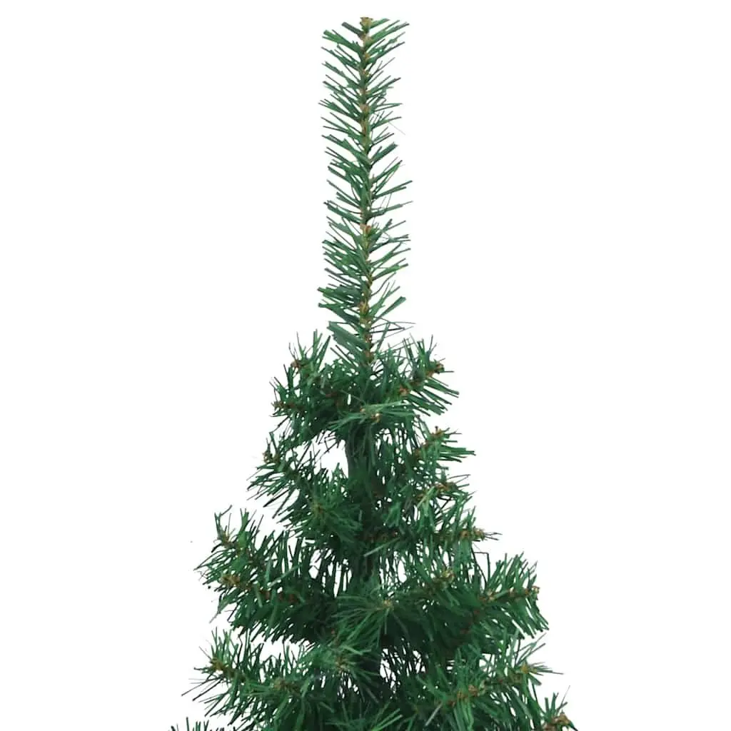 Corner Artificial Christmas Tree Green 210cm Indoor Outdoor Holiday Decoration