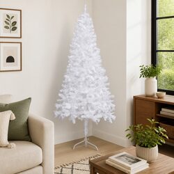 Versatile 240cm Corner Christmas Tree for Holiday Decor