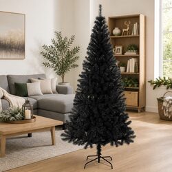 Practical 240cm Black Christmas Tree for Your Home