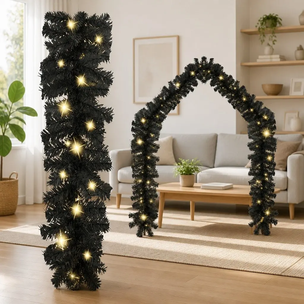 20M LED Christmas Garland for Seasonal Decor