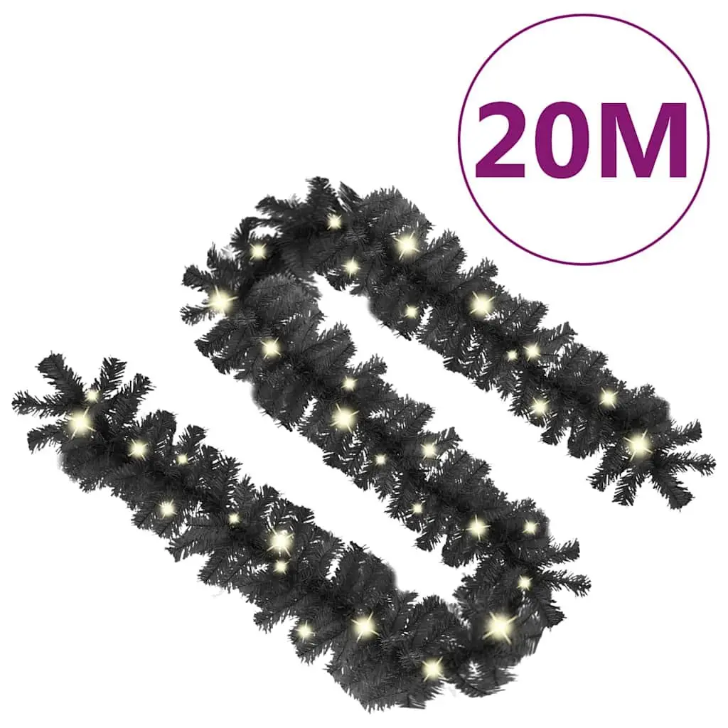 20M LED Christmas Garland for Seasonal Decor